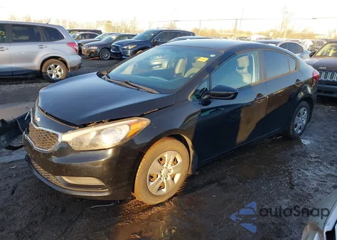 2014 Kia Forte Lx from USA, damaged, VIN KNAFK4A63E5137858